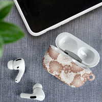 Mocha Mousse Aloha Hawaii AirPods Case Monstera Hibiscus Plumeria Seamless Vibes - Polynesian Pride