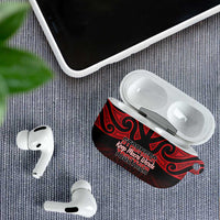 Keep Maori Wards New Zealand AirPods Case Stronger Together Aotearoa Taniko - Polynesian Pride