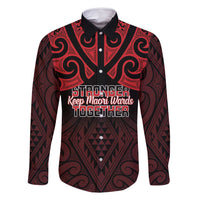 Personalised Keep Maori Wards New Zealand Family Matching Summer Maxi Dress and Hawaiian Shirt Stronger Together Aotearoa Taniko - Polynesian Pride