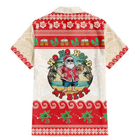 Mele Kalikimaka Hawaii Family Matching Mermaid Dress and Hawaiian Shirt Funny Beer-Loving Santa Hawaiian Tropical - Polynesian Pride