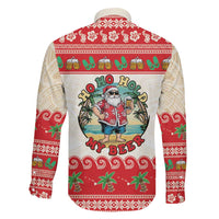 Mele Kalikimaka Hawaii Family Matching Puletasi and Hawaiian Shirt Funny Beer-Loving Santa Hawaiian Tropical LT14 - Polynesian Pride