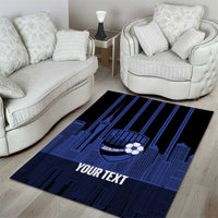 New Zealand Auckland Football Custom Area Rug Go City of Sails Est 2025 LT14 - Polynesian Pride