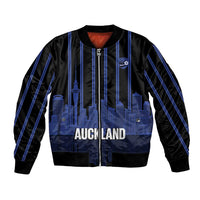 New Zealand Auckland Football Custom Bomber Jacket Go City of Sails Est 2025