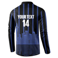 New Zealand Auckland Football Custom Button Sweatshirt Go City of Sails Est 2025