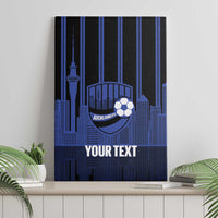 New Zealand Auckland Football Custom Canvas Wall Art Go City of Sails Est 2025 LT14 - Polynesian Pride