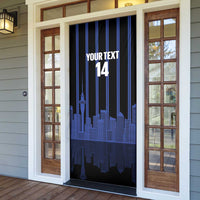 New Zealand Auckland Football Custom Door Cover Go City of Sails Est 2025 LT14 - Polynesian Pride