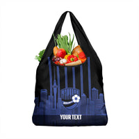New Zealand Auckland Football Custom Grocery Bag Go City of Sails Est 2025 LT14 1-pack One Size Black - Polynesian Pride