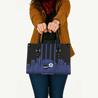 New Zealand Auckland Football Custom Leather Bag Go City of Sails Est 2025 LT14 - Polynesian Pride