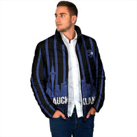 New Zealand Auckland Football Custom Padded Jacket Go City of Sails Est 2025