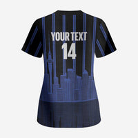 New Zealand Auckland Football Custom Scrub Top Go City of Sails Est 2025