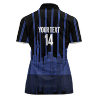 New Zealand Auckland Football Custom Women Polo Shirt Go City of Sails Est 2025 LT14 - Polynesian Pride