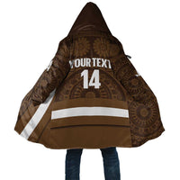 Bula Fiji Football Custom Cloak One Vanua One Team Tapa Pattern