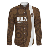 Bula Fiji Football Custom Family Matching Summer Maxi Dress and Hawaiian Shirt One Vanua One Team Tapa Pattern