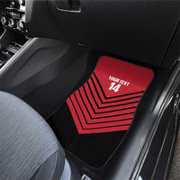 Hekari Papua New Guinea Football Custom Car Mats Go PNG Red Army LT14 - Polynesian Pride