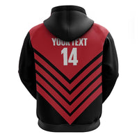 Hekari Papua New Guinea Football Custom Hoodie Go PNG Red Army