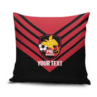 Hekari Papua New Guinea Football Custom Pillow Cover Go PNG Red Army LT14 Red - Polynesian Pride