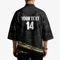 Kings Solomon Islands Football Custom Kimono Come On Solomons Polynesian Grunge Style