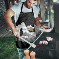 New Zealand South Island Football Custom Apron Aoraki Mount Cook With Kiwi Maori Pattern