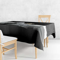 New Zealand South Island Football Custom Tablecloth Aoraki Mount Cook With Kiwi Maori Pattern LT14 - Polynesian Pride