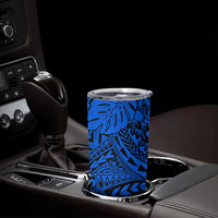 Blue Hawaii Tumbler Cup Polynesian Tribal Art