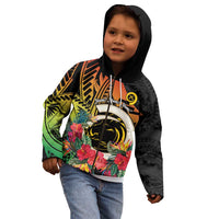 Vanuatu Boar Tusk Yumi Yumi Yumi Kid Hoodie Independens Dei Long God Yumi Stanap
