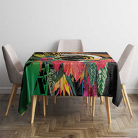 Vanuatu Boar Tusk Yumi Yumi Yumi Tablecloth Independens Dei Long God Yumi Stanap