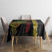 Vanuatu Sand Drawing Turtle Tablecloth Happy Independence Day