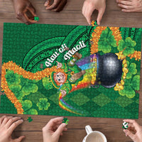 St Patrick's Day Hawaii Puzzle Hauoli Maoli Funny Shaka Leprechaun