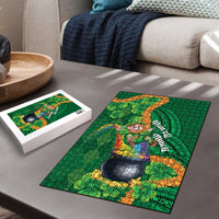 St Patrick's Day Hawaii Puzzle Hauoli Maoli Funny Shaka Leprechaun