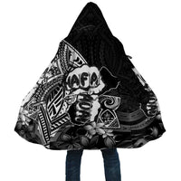 Hafa Adai Guam Discovery Day Cloak Chamorro Latte Stone Hand Black Version