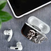 Hafa Adai Guam Discovery Day AirPods Case Chamorro Latte Stone Hand Brown Version