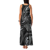 Personalised Polynesia Zodiac Cancer Family Matching Tank Maxi Dress and Hawaiian Shirt Galaxy Polynesian Pattern Chest Tattoo Style LT14 - Polynesian Pride