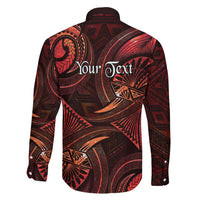 Personalised Polynesia Zodiac Scorpio Family Matching Long Sleeve Bodycon Dress and Hawaiian Shirt Galaxy Polynesian Pattern Chest Tattoo Style LT14 - Polynesian Pride