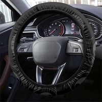 Aotearoa Darts Steering Wheel Cover Maori Koru Flaming Dartboard LT14 - Polynesian Pride