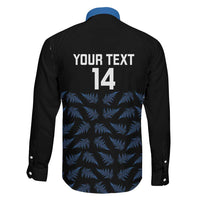 New Zealand Silver Fern Cricket Custom Family Matching Tank Maxi Dress and Hawaiian Shirt Black Cap T20 Version LT14 - Polynesian Pride