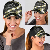 Born And Raised Aloha Hawaii Classic Cap Kanaka Kakau Hawaiian Tiare Pakalana Lei LT14 - Polynesian Pride