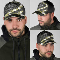 Born And Raised Aloha Hawaii Classic Cap Kanaka Kakau Hawaiian Tiare Pakalana Lei LT14 - Polynesian Pride