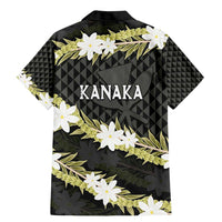 Born And Raised Aloha Hawaii Family Matching Mermaid Dress and Hawaiian Shirt Kanaka Kakau Hawaiian Tiare Pakalana Lei - Polynesian Pride