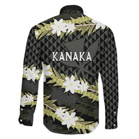 Born And Raised Aloha Hawaii Family Matching Short Sleeve Bodycon Dress and Hawaiian Shirt Kanaka Kakau Hawaiian Tiare Pakalana Lei LT14 - Polynesian Pride