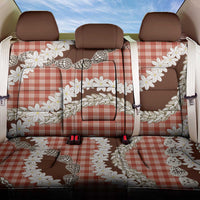 Red Hawaii Tiare and Shell Lei Back Car Seat Cover Hawaiian Palaka Luxury Vibes - Polynesian Pride