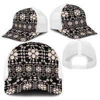 Aloha Hawaii Shell Quilt Baseball Net Cap Seamless Style - Polynesian Pride