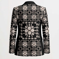 Aloha Hawaii Shell Quilt Blazer Seamless Style - Polynesian Pride