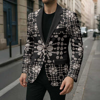 Aloha Hawaii Shell Quilt Blazer Seamless Style - Polynesian Pride