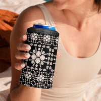 Aloha Hawaii Shell Quilt 4 in 1 Can Cooler Tumbler Seamless Style - Polynesian Pride