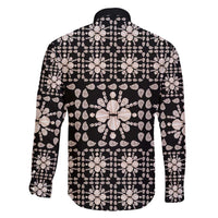 Aloha Hawaii Shell Quilt Family Matching Mermaid Dress and Hawaiian Shirt Seamless Style - Polynesian Pride