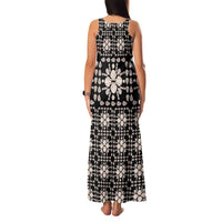 Aloha Hawaii Shell Quilt Family Matching Tank Maxi Dress and Hawaiian Shirt Seamless Style LT14 - Polynesian Pride