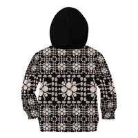 Aloha Hawaii Shell Quilt Kid Hoodie Seamless Style - Polynesian Pride