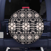 Aloha Hawaii Shell Quilt Spare Tire Cover Seamless Style - Polynesian Pride