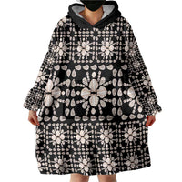 Aloha Hawaii Shell Quilt Wearable Blanket Hoodie Seamless Style LT14 - Polynesian Pride