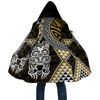 Yellow Aotearoa Niho Taniwha Cloak Maori Mythology Tooth - Taniko Motifs - Polynesian Pride